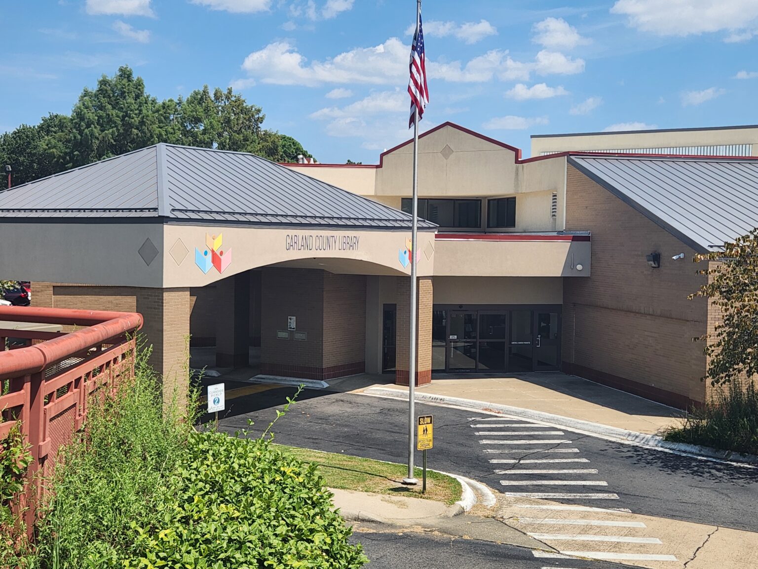 Garland County Library in Hot Springs, Arkansas